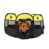 Pet Tent Portable Foldable Playpen Play Pen Dog Crate Delivery Room Puppy Exercise Kennel Cat Cage Water Resistant Indoor/outdoor Removable Mesh Shade Cover