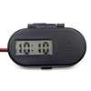 CS - 682A1 Motorcycle Cigarette Lighter USB Charger with Voltmeter Time Display