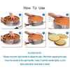 Layer Cake Slicer Adjustable Retractable Stainless Steel Mousse Mold Round Baking Kit Mould Cut Tools