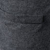 Collarless Double Breasted Solid Color Cardigan