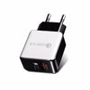 QC3 .0 USB Wall Charger Adapter Fast Charging For XIAO MI /HUA WEI / IPHONE