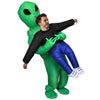 Inflatable Pick up Alien Costumes Cosplay Party Prop Toy