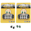 Car Tire Pressure Monitor Valve Stem Cap High-precision Warning Alert Indicator 4pcs
