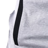 Raglan Sleeve Color Blocking Pullover Hoodie