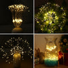 LH - BOM - YHD198WW 198 LEDs Hanging Starburst Light with Remote Control