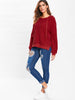 Drawstring Fluffy Hoodie
