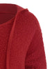 Drawstring Fluffy Hoodie