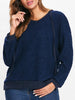 Drawstring Fluffy Hoodie
