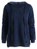 Drawstring Fluffy Hoodie