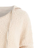 Drawstring Fluffy Hoodie