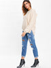 Drawstring Fluffy Hoodie