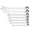Metric Ratchet Spanner Set Combination Head Gear Wrench