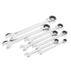 Metric Ratchet Spanner Set Combination Head Gear Wrench