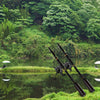 2pcs Oversized Folding Fishing Rod Pole Holders Ground Support Stands