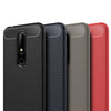 ASLING Carbon Fiber TPU Back Protective Case for Nokia X6