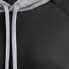 Striped Edge Drawstring Hoodie
