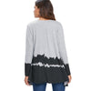 Contrast Color Long Sleeve Cardigan