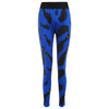 Black Cats Print Elastic Waist Pants