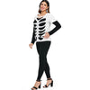 Two Tones Long Sleeve Tearing T-shirt