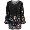 Floral Long Sleeve Casual Dress