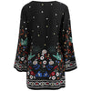 Floral Long Sleeve Casual Dress