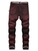 Color Wash Stretchy Ripped Jeans