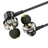 Awei Z1 Dual Drivers Wired In-ear Earphone Deep Bass Stereo with Mic