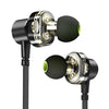 Awei Z1 Dual Drivers Wired In-ear Earphone Deep Bass Stereo with Mic