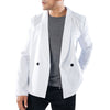 Casual Pinstripe Two Buttons Blazer
