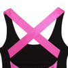 Scoop Neck Sleeveless Backless Criss-cross Strap Women Yoga Jumpsuit