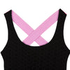 Scoop Neck Sleeveless Backless Criss-cross Strap Women Yoga Jumpsuit