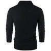 Long Sleeve Pile Heap Collar T-shirt