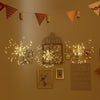 LH - BOM - YHD198WW 198 LEDs Hanging Starburst Light with Remote Control