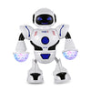 HT- 01 Kids Electronic Smart Space Dancing Robot with Music LED Light
