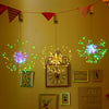 LH - BOM - YHD198M 198 LEDs Hanging Starburst Light with Remote Control