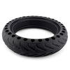 Rubber Solid Rear Tire with Hollow Design for Xiaomi M365 Electric Scooter