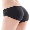 Low Waist Solid Color Padded Seamless Hipster Underwear Push Up Women Briefs