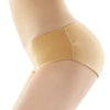 Low Waist Solid Color Padded Seamless Hipster Underwear Push Up Women Briefs