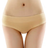Low Waist Solid Color Padded Seamless Hipster Underwear Push Up Women Briefs