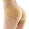 Low Waist Solid Color Padded Seamless Hipster Underwear Push Up Women Briefs