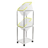 Washing Machine Shelf Stainless Steel Retractable Bathroom Storage Rack