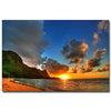 Sunset Beach Prints for Home Decoration