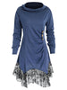 Long Sleeve Cowl Neck Tunic T-shirt
