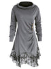 Long Sleeve Cowl Neck Tunic T-shirt