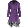 Long Sleeve Cowl Neck Tunic T-shirt