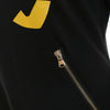 Black Cat Hoodie with Zipper Kangaroo Pocket