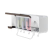 Wall Mounted Toothbrush Holder Automatic Toothpaste Dispenser Bathroom Shelf
