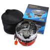 Outdoor Portable Snap-type Lotus Burner Camping Gas Stove
