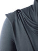 Asymmetrical Overlap Asymmetrical Cardigan
