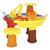 THE NORTH E HOME 9826 Kids Sand Water Round Table Beach Tools Toy